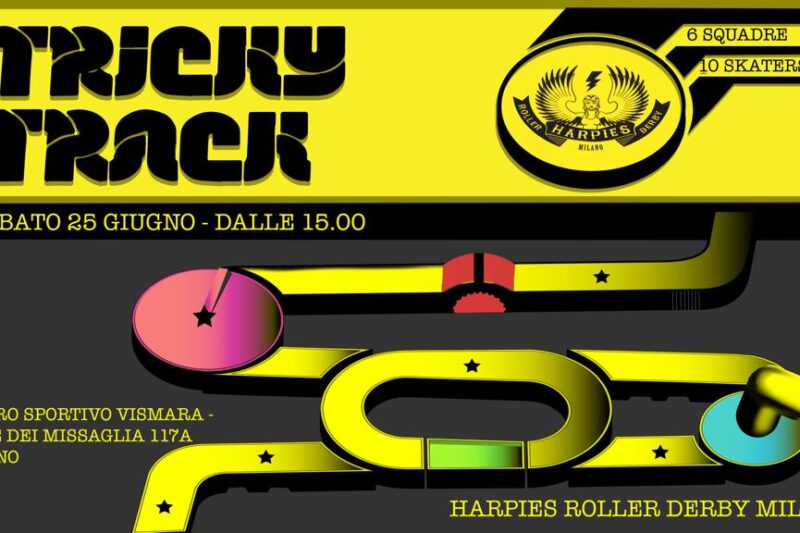 Tricky Track // torneo roller derby a 7 a Milano